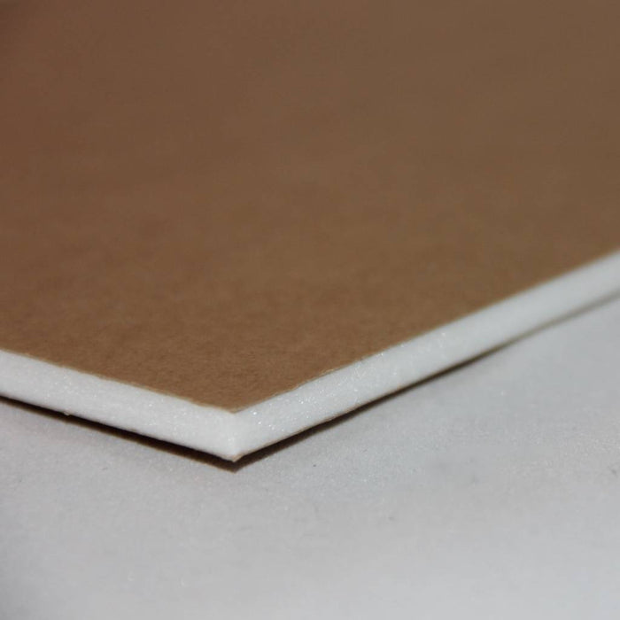 Premium foamboard 5mm 101.60x152.40 bruin (20 platen) - foamboarden.nl