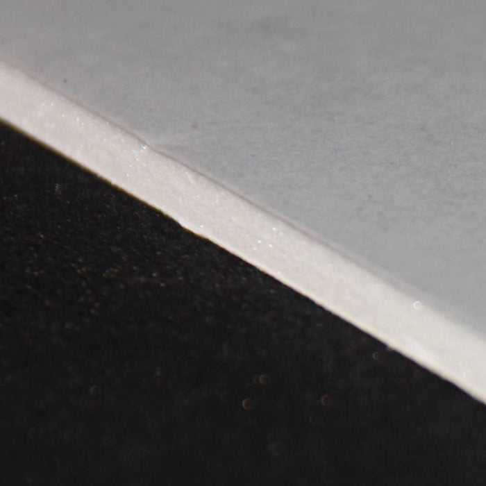 Premium foamboard 5mm A1 zwart/grijs (25) - foamboarden.nl